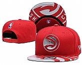 Atlanta Hawks Team Logo Adjustable Hat YD (2)